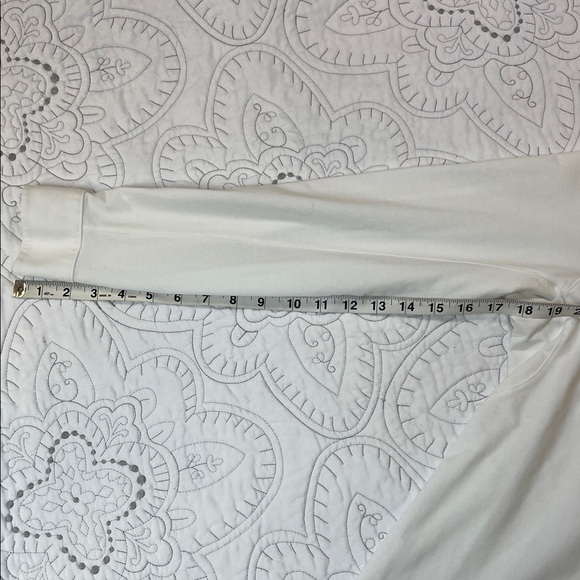 Lululemon Men’s White Button Down Shirt - Commission Long Sleeve Shirt Pocket - Picture 10 of 11